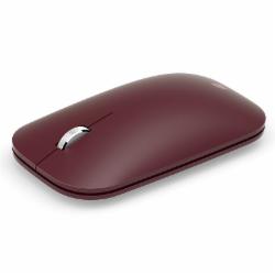 微软 Surface Mobile 便携鼠标 蓝影技术 无线蓝牙 对称鼠标 深酒红