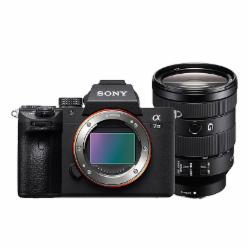 索尼 Alpha 7 III 全画幅微单相机SEL24105G镜头套装(配闪迪128G存储卡170Mb/索尼LCS-U21便携包/沣标清洁套装/沣标680多合一读卡器)黑色