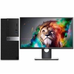 戴尔 Optiplex 7070MT 台式电脑(i5-9500/8GB/1TB/4GB独显/Win10/三年保修/23.8英寸显示器)