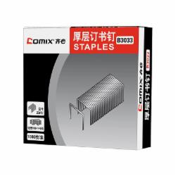 齐心 B3033 厚层订书钉(23/17 140页) 镍(单位:盒)