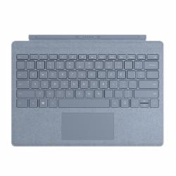 微软 Surface Pro 特制版专业键盘盖 全尺寸按键及触控板 Surface Pro 7及6/5/4/3代 Surface Pro 通用 冰晶蓝