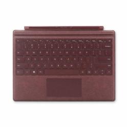 微软 Surface Pro 特制版专业键盘盖 全尺寸按键及触控板 Surface Pro 7及6/5/4/3代 Surface Pro 通用 深酒红