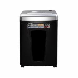 齐心 S358 防卡纸多功能碎纸机 2*6mm/6张纸/22L/双入口/续航10分钟 黑银(单位:台)