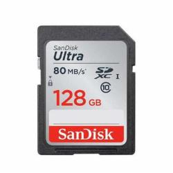 闪迪 SDSDUNC-128G-ZN6IN 至尊高速存储卡 80Mb/s 灰红色 升级读速120Mb/s(单位：个)