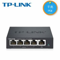 普联TP-LINK TL-R470GP-AC 全千兆poe ac一体化路由器企业级家用无线AP控制器 470GP 5口千兆/54W/小机身(单位:个)