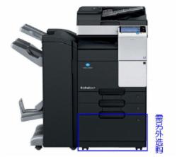 柯尼卡美能达 bizhub 367 A3黑白复合机一体机(输稿器/双纸盒/外置装订器/工作台)(单位:套)
