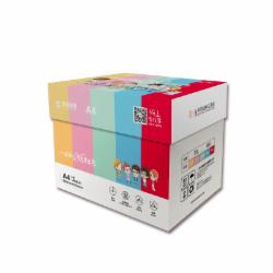乐活天章 A4 80g 浅绿色 复印纸 500张/包 5包/箱(单位:箱)