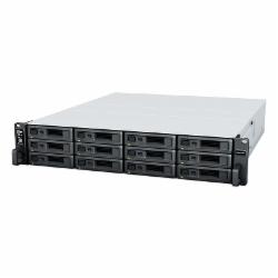 群晖 RS2421RP+ 机架式12盘位2U存储服务器(含32G内存/RJ45万兆电口网卡/8TB企业级硬盘*12块/原装导轨/DSM OS*1/上门安装/三年保修)