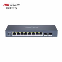 海康威视 HIKVISION DS-3E1510P-S 交换机 8千兆PoE电口+2千兆光口
