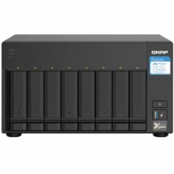 威联通 TS-832PX 八盘位 企业级nas网络存储服务器RAID磁盘阵列 双万兆网口 16G内存 128TB 企业盘16T*8