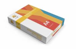 富丽星 一叶彩纸 A4 80G 粉绿 500张/包 5包/箱单位：箱