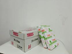 三棵树 晨鸣云镜 A4 80g 复印纸 500张/包 5包/箱