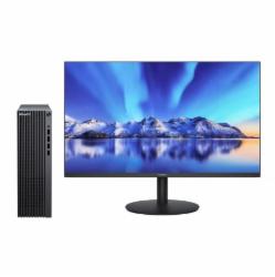 华为 台式电脑 擎云 B530E-L015(Intel UHD Graphics 730/ Intel i5-12400 Win11 8GB+256GB SSD +1TB HDD)+23.8寸显示器