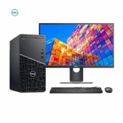戴尔 成铭3991 台式电脑 I7-10700/4G/无光驱/WIN11H/HMDI+VGA/三年保/512G固态硬盘/27寸显示器