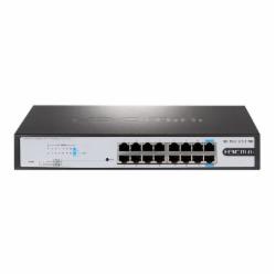 H3C S1216-PWR 以太网交换机16个10/100/1000Base-T电口 交换容量32Gbps转发能力23.8Mpps
