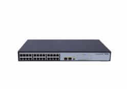 H3C MS4024P-PWR-EI 以太网交换机(24GE+2SFP+POE,交流供电)，配单模光模块