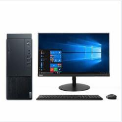 联想 启天M65I-A014 台式电脑 I7-12700 8G 1T+256GSSD 无光驱 集成 WOIN11-HOME主机+23.8寸显示器