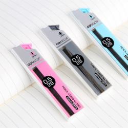 得力 (deli) 2B自动铅笔笔芯 活动铅笔铅芯0.5mm铅芯 (10盒装) 7003