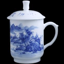 山水办公杯（650ML)