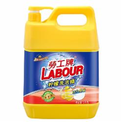 劳工牌(LABOUR) 柠檬洗洁精5kg/瓶