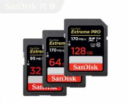 闪迪高速SD内存卡 64G