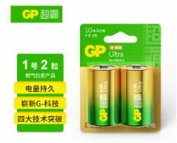 超霸电池 1号电池 2粒装