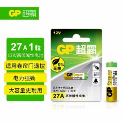 超霸 高伏碱性电池 单粒装 27A12V