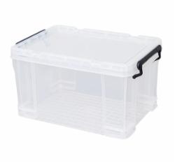 普瑞氏 透明塑料收纳箱 51*37.5*31.5cm Z0050