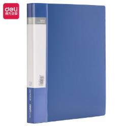 得力 5103 资料册文件夹 30页/A4 蓝色