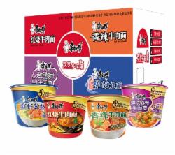 康师傅 方便面 12桶/箱泡面整箱速食
