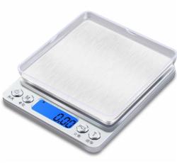 WINTERPALACE 厨房秤烘焙电子称克称食物称重 0.01g-500g 电池款