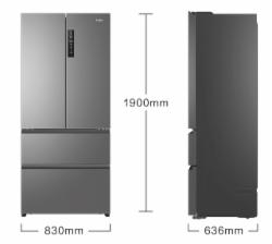 海尔（Haier） 506升 法式多门四开门家用电冰箱 BCD-506WGHFDEDBFU1