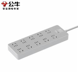 公牛 插座 10位总控开关 1.8米 GN-Z10A1J
