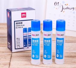 得力 液体胶水 50ml/瓶 6瓶/盒 7302-6