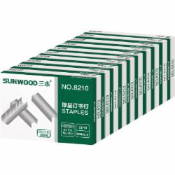 三木 23/10厚层订书钉 1000枚/盒 10盒装 8210